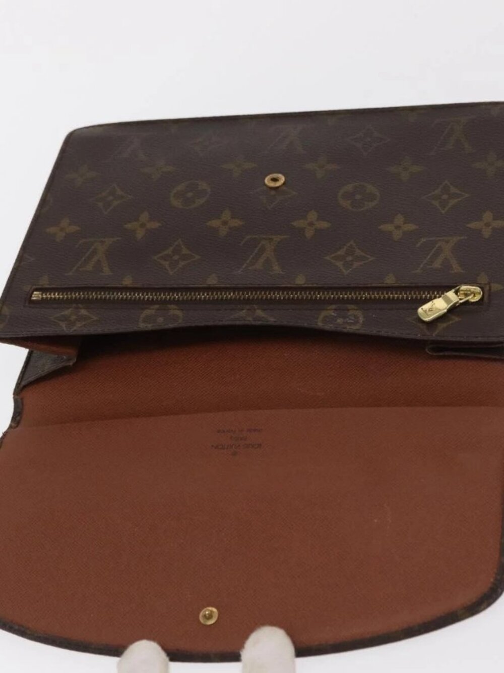 LOUIS VUITTON Monogram Pochette Rabat 23 Clutch Bag M51940 LV Auth ep13030 - Picture 7 of 16